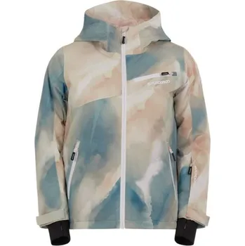 Dívčí lyžařská/snowboardová bunda FUNDANGO NOVA 116 Mix, Bílá