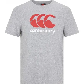 Pánské tričko Canterbury Large Logo pánské tričko Grey L