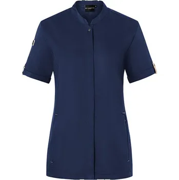 Gastro oděv Karlowsky Dámská gastro košile KY135 Steel Blue (ca. Pantone 2380C) 38