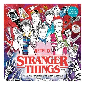 Stranger Things: The Complete Coloring Book - [angličtina] (2025, brožovaná)