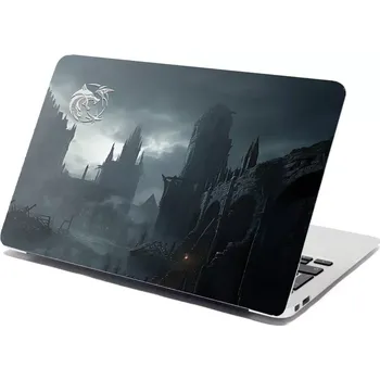 samolepka Sablio Samolepka na notebook Zaklínač Hrad - 29x20 cm