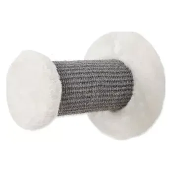 Škrabadlo Trixie k připevnění na stěnu bílá/šedá 18x22cm