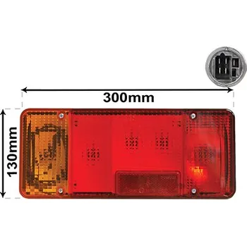 Zadní světlomet Zadní světlo VAN WEZEL 2810925