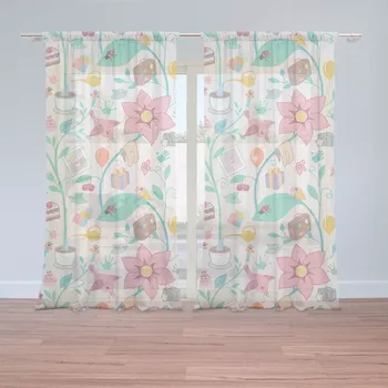 Záclona Sablio Záclony Malování: 2ks 150x250cm