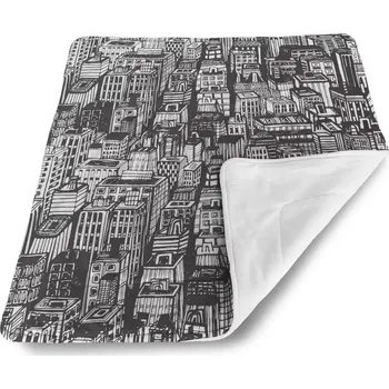 deka Sablio Deka pro miminko Kreslené mrakodrapy - 80x100 cm