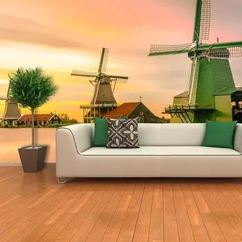 Tapeta Sablio Tapeta Větrné mlýny - 125x75 cm