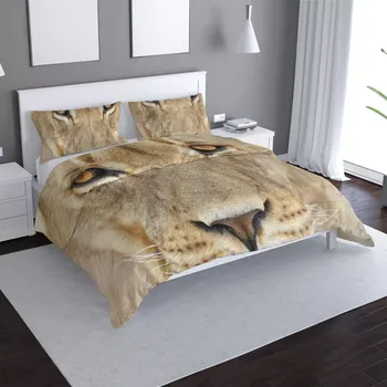 Povlečení Sablio Povlečení Pohled lvice - 140x200 / 90x70