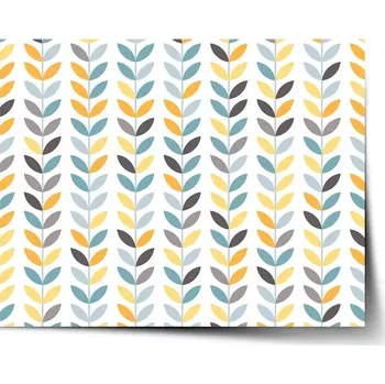 Plakát Sablio Plakát Barevné lístky - 60x40 cm