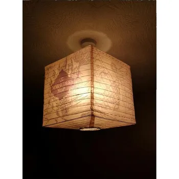 Lampička Harry Potter Stínidlo papírové - Pobertův plánek