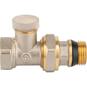Fitinka Radiátorové šroubení 1/2" uzavíratelné, (HR1205) přímé