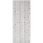 Skládací dveře 001P ALASKA dub matný 80 cm