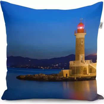 Polštář Sablio Polštář Noční maják - 60x60 cm