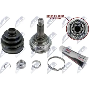 Poloosa kola Sada kloubů pro hnací hřídel NTY NPZ-SB-011