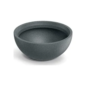 Květináč Květináč MOLIO BOWL 38 cm - barva: granitová šedá