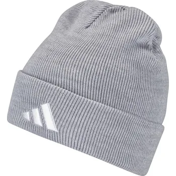Kšiltovka adidas Adults Logo Beanies Grey/White OSFM