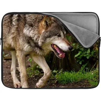 pouzdro na notebook Sablio Obal na notebook Vlk - 13"