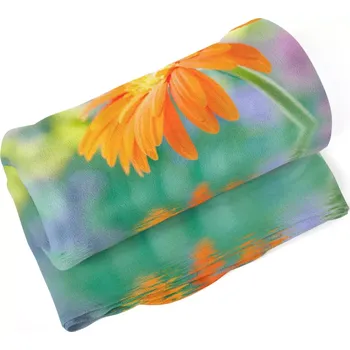 deka Sablio Deka Oranžová gerbera - 150x120 cm