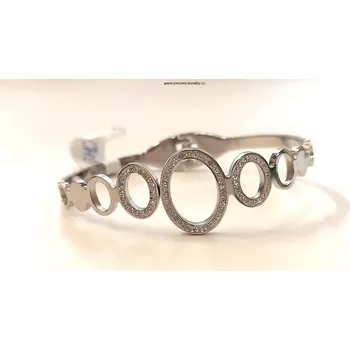 Náramek Krásný ocelový náramek se SW kamínky (Náramek z oceli)