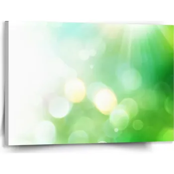 Obraz Sablio Obraz Zelená abstrakce - 150x110 cm