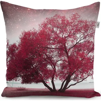 Polštář Sablio Polštář Červený strom - 50x50 cm