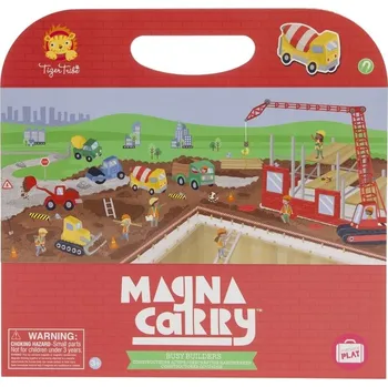 Desková hra Magnetická hra Magna Carry - Busy Builders