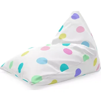 Sedací pytel Sablio Sedací vak Triangl Puntík vedle puntíku: 120 x 100 x 100 cm