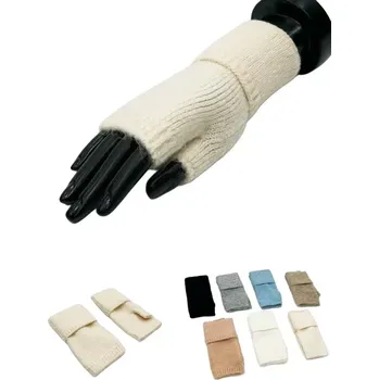 Dámské ponožky Dámské pletené návleky Classic - Uni / černá