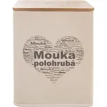 Orion Plechová dóza Srdce Polohrubá mouka 118966049