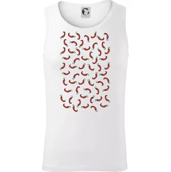 Chili potisk - Tílko pánské Core - XL ( Bílá )