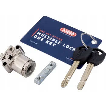 Zámek na kolo Zámek baterie Abus Bosch XPlus pro baterie Bosch PowerTube, stříbrný