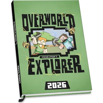 Diář Diář 2026 Minecraft: Create (A5 15 x 21,5 x 1,5 cm)