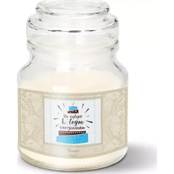 Svíčka Sablio Svíčka Vše nejlepší k tvým narozeninám - 120 g
