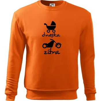 Pánská mikina Dnes zítra Harley - Mikina Essential pánská - S ( Oranžová )