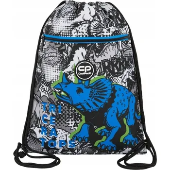 Školní sáček COOLPACK VERT VAK NA BOTY SPORTOVNÍ GIMNASTICKÝ CESTOVNÍ PROSTORNÝ T-REX