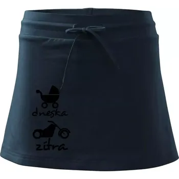 Dámská sukně Dnes zítra Harley - Sportovní sukně - two in one - M ( Námořní modrá (velmi tmavá - téměř černá) )