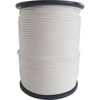 Lany Šňůra pletená s jádrem PA 6 mm, 100 m, bílá, ENPRO