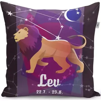 Polštář Sablio Polštář Lev: 40x40 cm