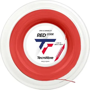 Struna na výplet tenisové rakety Tenisový výplet Tecnifibre Red Code (200 m) (1.25 mm)