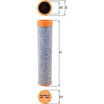 Filtr do auta Filtr - sekundární vzduch MAHLE ORIGINAL LXS 7045