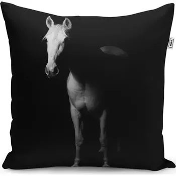 Polštář Sablio Polštář Kůň ve stínu - 50x50 cm