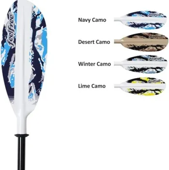 Pádlo FISHING PADDLE GLASS 2pc 240cm Barva: Lime Camo