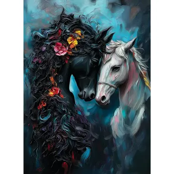 Puzzle ANATOLIAN Puzzle Černá a bílá 1000 dílků