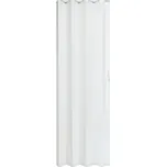 Skládací dveře 004-100-06 bílé matné 100 cm