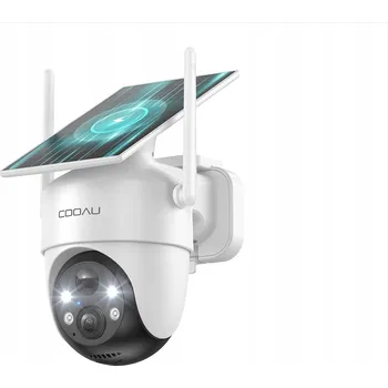 IP kamera EXTERNÍ SOLÁRNÍ KAMERA OTOČNÁ WIFI 2K 3MP S BATERIÍ 5200mAh SUPER HD
