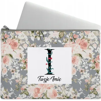 Pouzdro na mobilní telefon Pouzdro na Notebook / Tablet Obal Taška Květinový Monogram Iniciála I