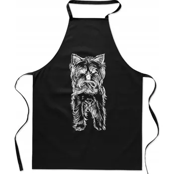 Kuchyňská zástěra Kuchyňská zástěra Yorkshire Terrier - roztomilý potisk pro majitele psů
