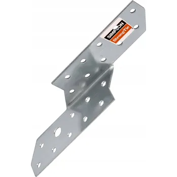 Tesařské kování Płatwiová kotva Simpson pravá 34,5 x 170 x 2 mm