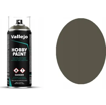 Barva ve spreji Vallejo 28003 H. P. Russian Green 4BO SPRAY 400ml - Ruská zelená 4BO ve spreji, 400 ml