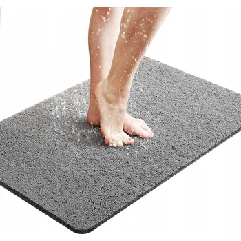 Obraz PROTISKLUZOVÁ PODLOŽKA DO SPRCHY 80 X 80 CM RYCHLESCHNOUCÍ ŠEDÁ