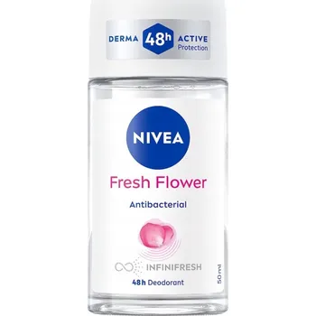 Deodorant NIVEA Fresh Flower roll-on 50 ml Bez hliníkových solí